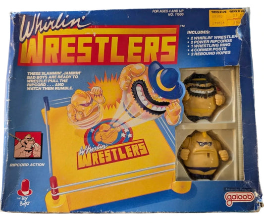 1990-1991 Galoob/Toy Boys Whirlin' Wrestlers: Wildman Wasker & Killer Kane