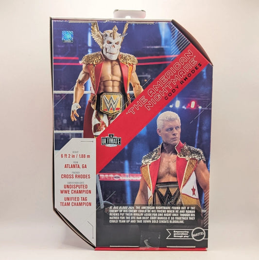 2026 WWE Mattel Ultimate Edition Greatest Hits Series 7 "The American Nightmare" Cody Rhodes