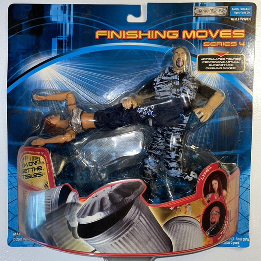 2001 WWF Jakks Pacific Finishing Moves Series 4 "D-Von! Get the Tables": Bubba Ray Dudley & Lita