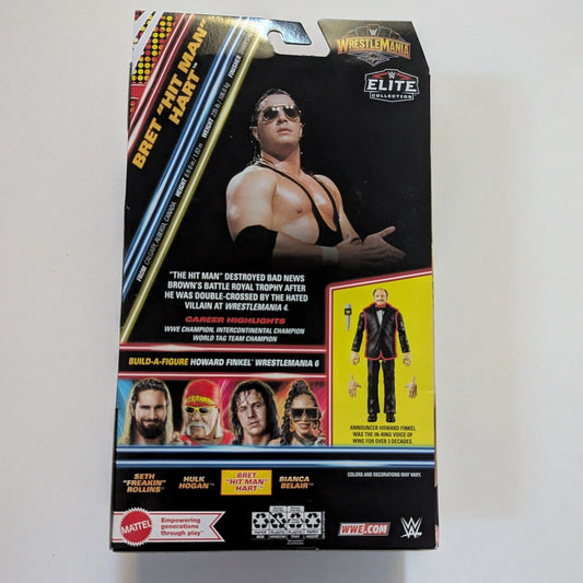 2024 WWE Mattel Elite Collection WrestleMania Vegas Bret "Hit Man" Hart