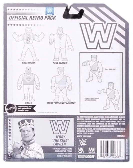 2023 WWE Mattel Creations Exclusive Retro Series 14 Jerry "The King" Lawler