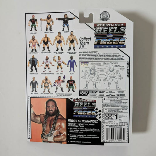 2024 Zombie Sailor's Toys Wrestling's Heels & Faces Series 3 Hercules Hernandez