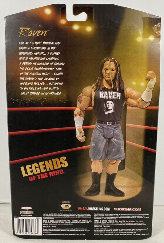 2010 TNA Wrestling Jakks Pacific Legends of the Ring Series 1 Raven