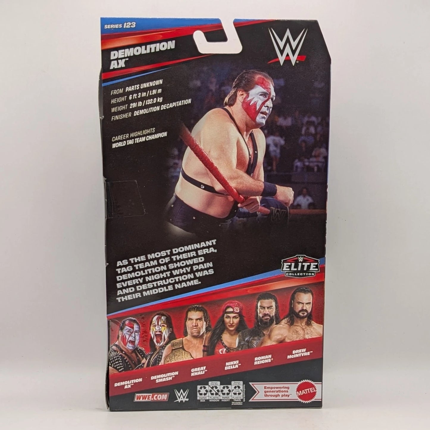 2026 WWE Mattel Elite Collection Series 123 Demolition Ax