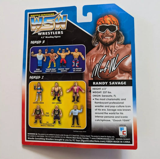 2024 FC Toys Wrestle-Something Wrestlers Series 2 "Macho Man" Randy Savage [Pink Edition]