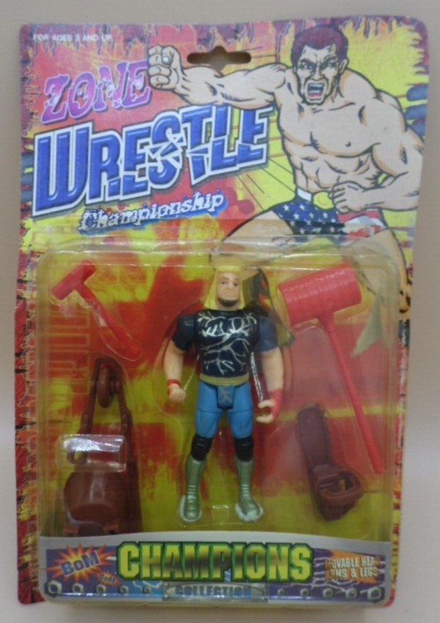 Zone Wrestle Championship Champions Collection Bootleg/Knockoff Wrestl ...