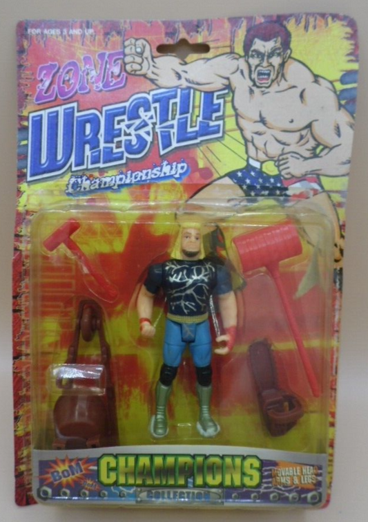 Zone Wrestle Championship Champions Collection Bootleg/Knockoff Wrestler