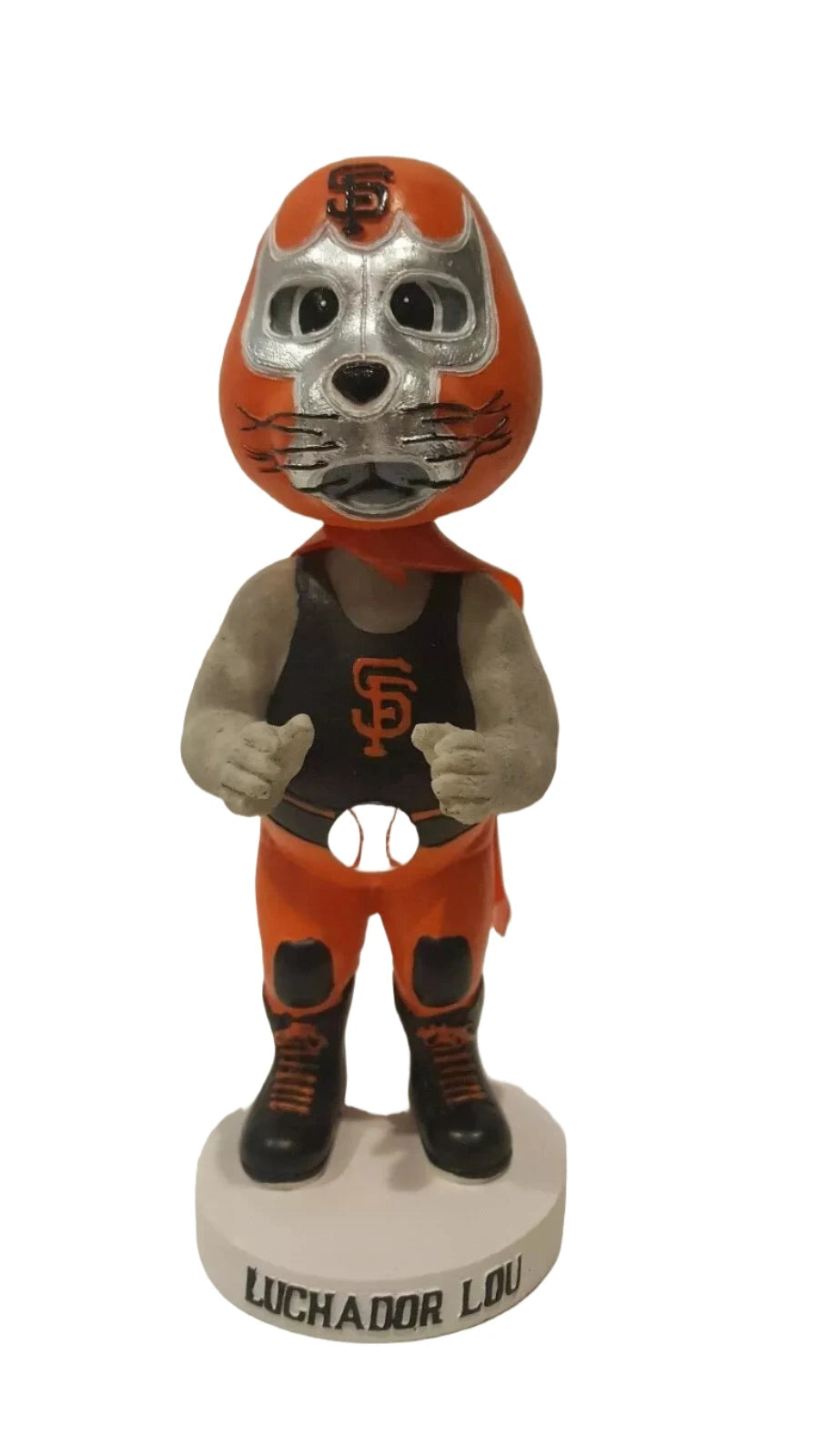 2010 Bobble Dobbles San Francisco Giants Luchador Lou Seal Bobblehead