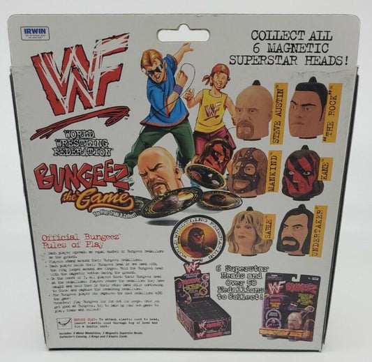 1999 WWF Irwin Toy Bungeez the Game [With Mankind & Kane]
