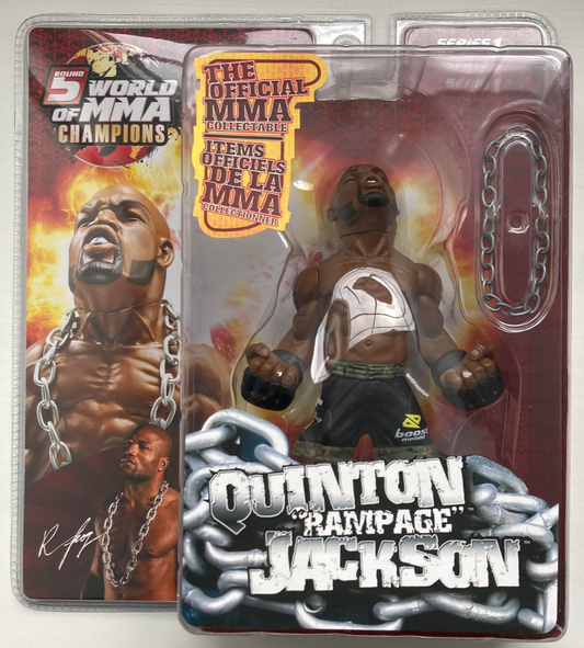 2007 Round 5 World of MMA Champions Series 1 Quinton "Rampage" Jackson [With Silver Chain]