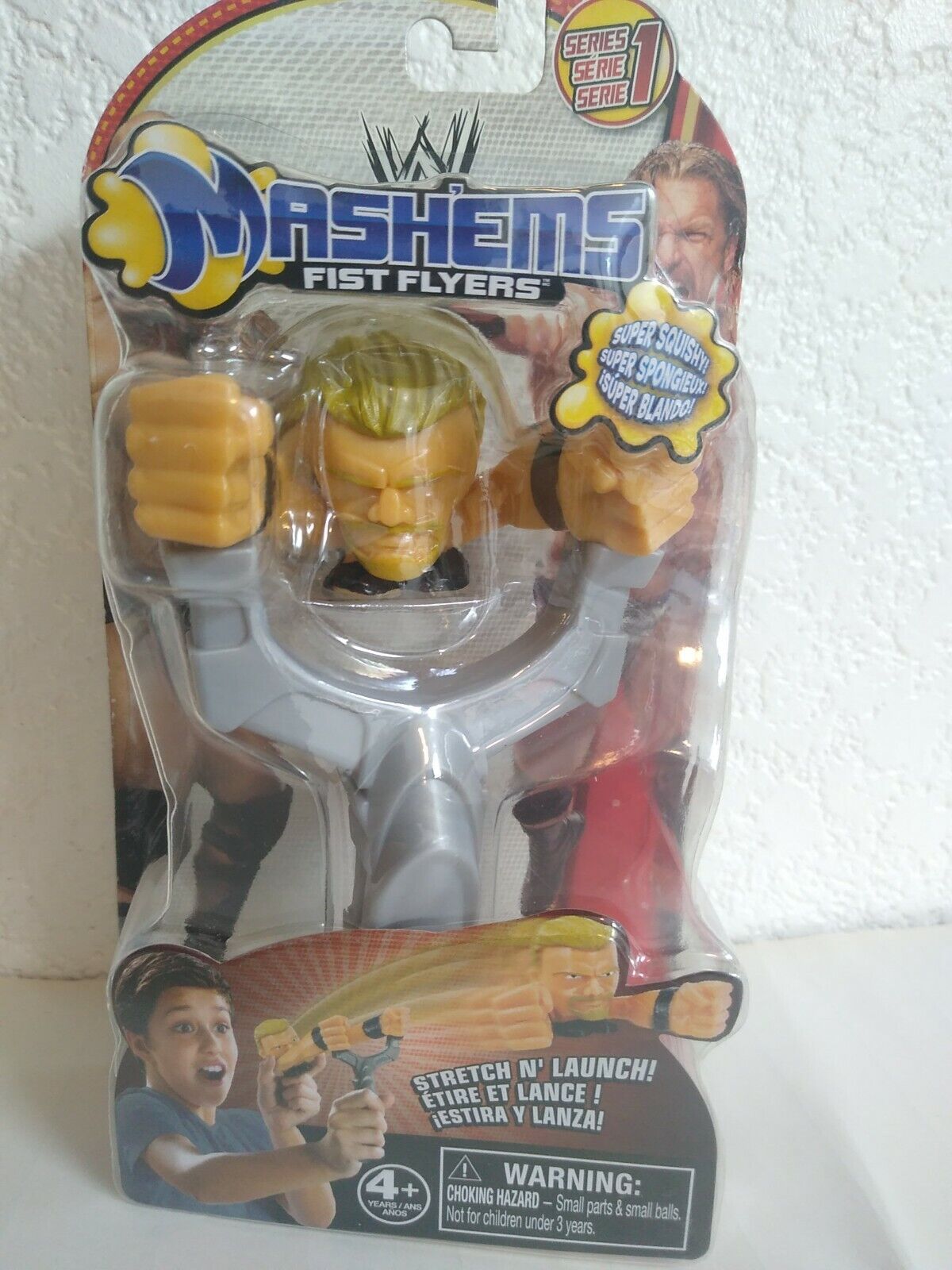 2013 WWE Tech 4 Kids Mash'ems Fist Flyers Series 1 Triple H