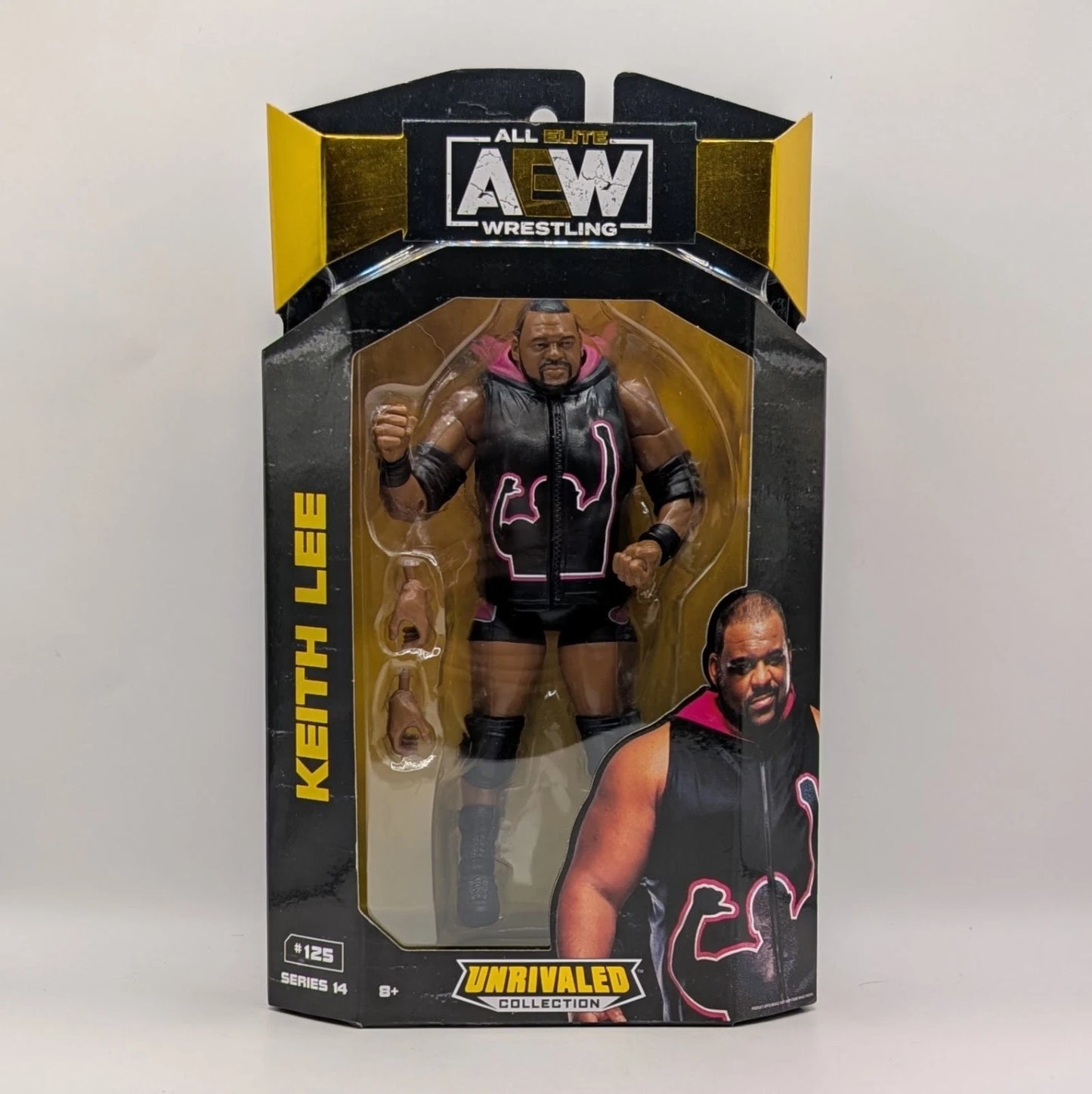 2024 AEW Jazwares Unrivaled Collection Series 14 #125 Keith Lee
