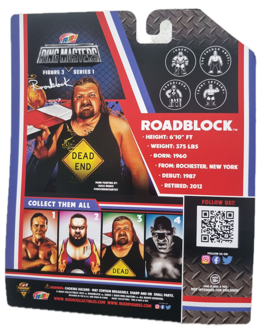2023 Rush Collectibles Ring Masters Series 1 Roadblock