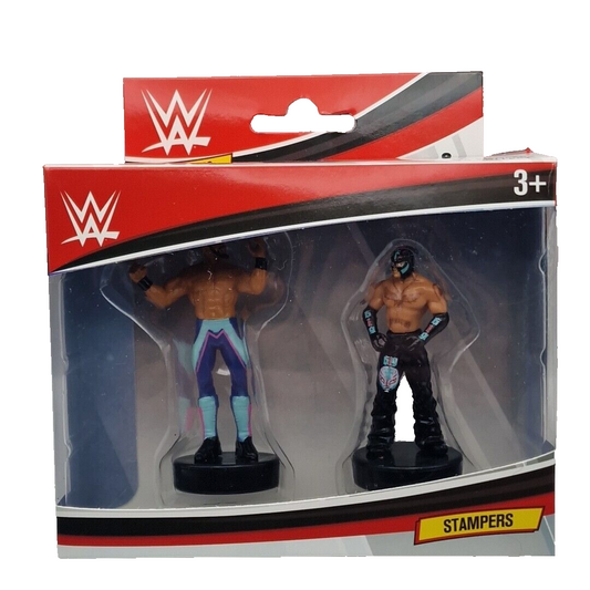 2020 WWE PMI Stampers 2-Pack: Kofi Kingston & Rey Mysterio