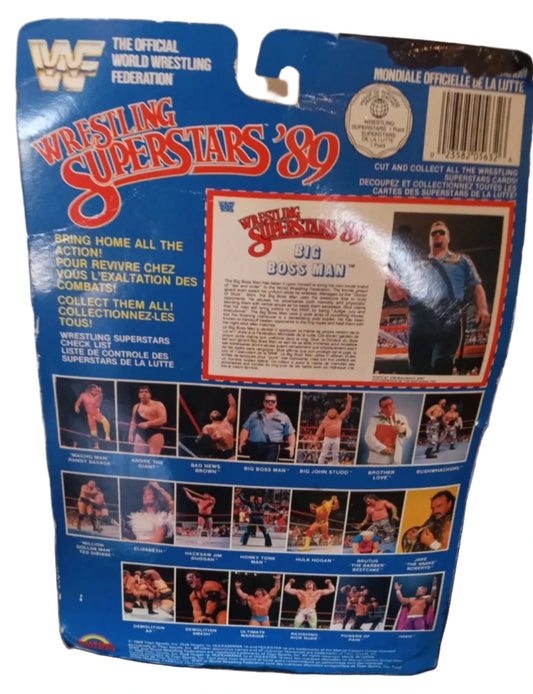 1989 WWF Grand Toys Wrestling Superstars Series 6 Big Boss Man