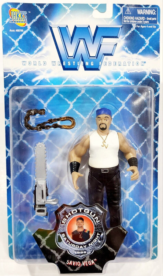 1998 WWF Jakks Pacific Shotgun Saturday Night Series 1 Savio Vega