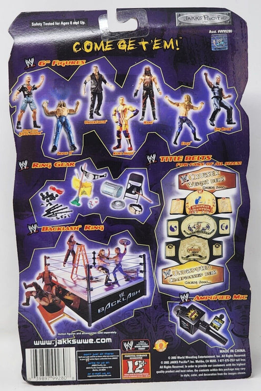 2002 WWE Jakks Pacific Titantron Live Match Champs The Rock