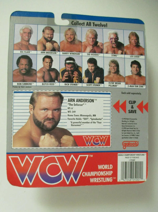 1990 WCW Galoob Series 1 Arn Anderson