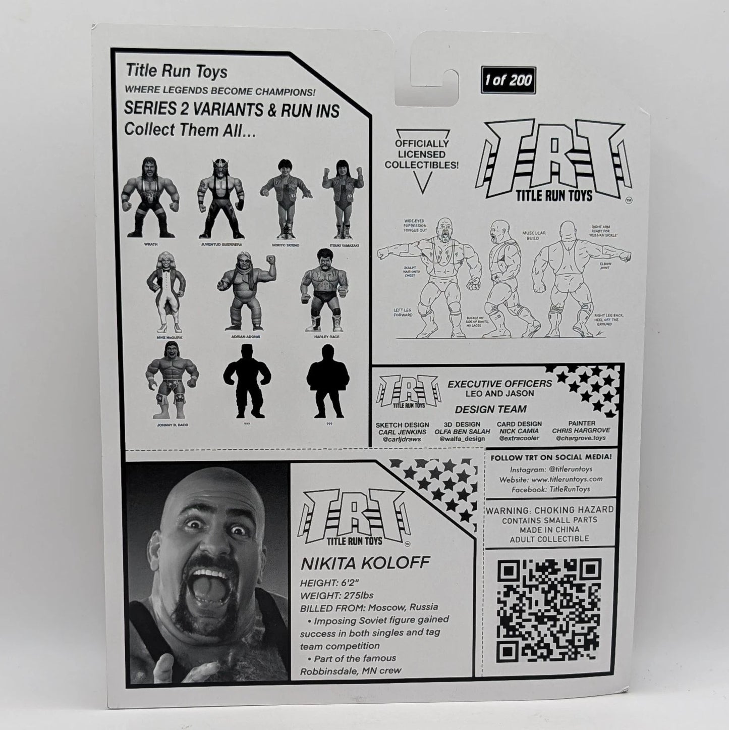 2026 Title Run Toys Series 2 Nikita Koloff [Exclusive]