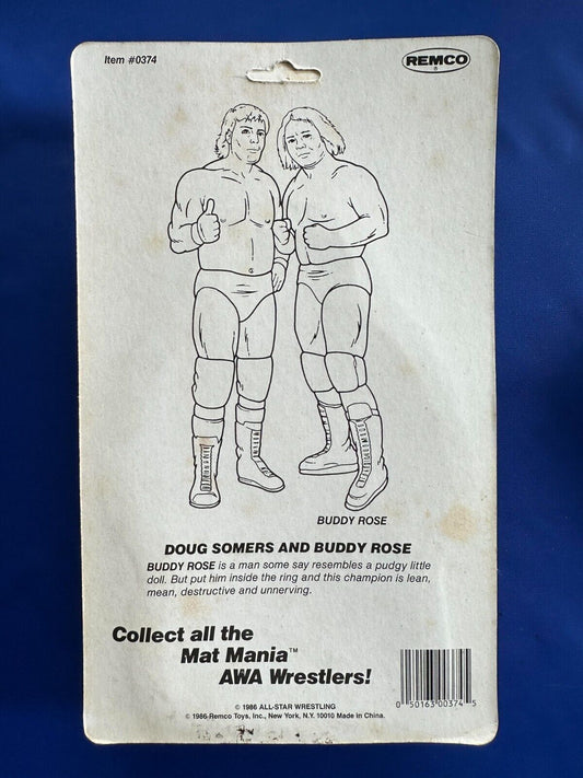 1986 AWA Remco All Star Wrestlers Series 5 "Mat Mania" Buddy Rose
