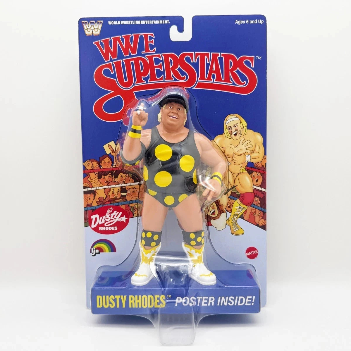 WWE マテル ダスティ ローデス プロレス フィギュア WWE Dusty Rhodes Elite Collection Action Figure, 6-In/15.24-Cm