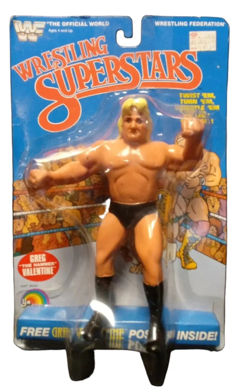 1986 WWF LJN Wrestling Superstars Series 2 Greg Valentine