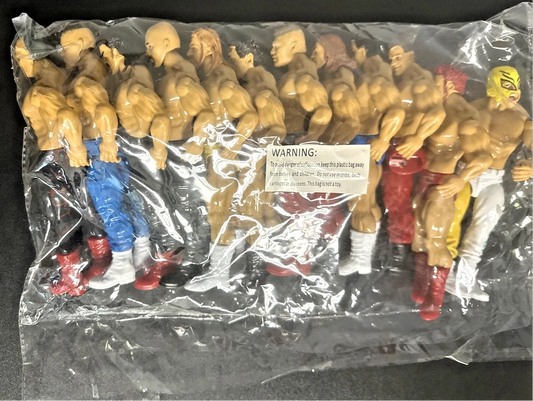 Top Right Toys WWE Bootleg/Knockoff "Ruthless Aggression" 12-Pack