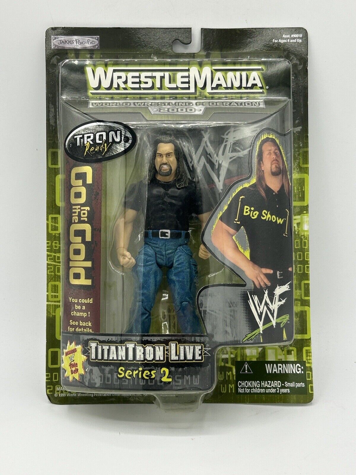 1999 WWF Jakks Pacific Titantron Live Series 2 Big Show