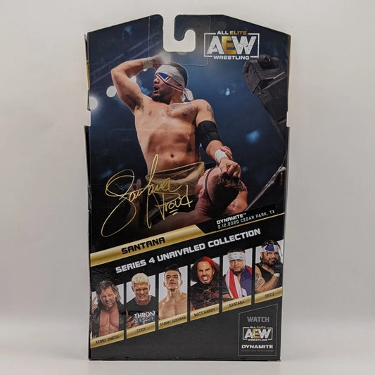 2021 AEW Jazwares Unrivaled Collection Series 4 #32 Santana