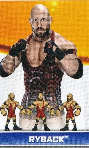 2015 WWE Bulls-i-Toy Eraseez Collectible Puzzle Eraser Ryback