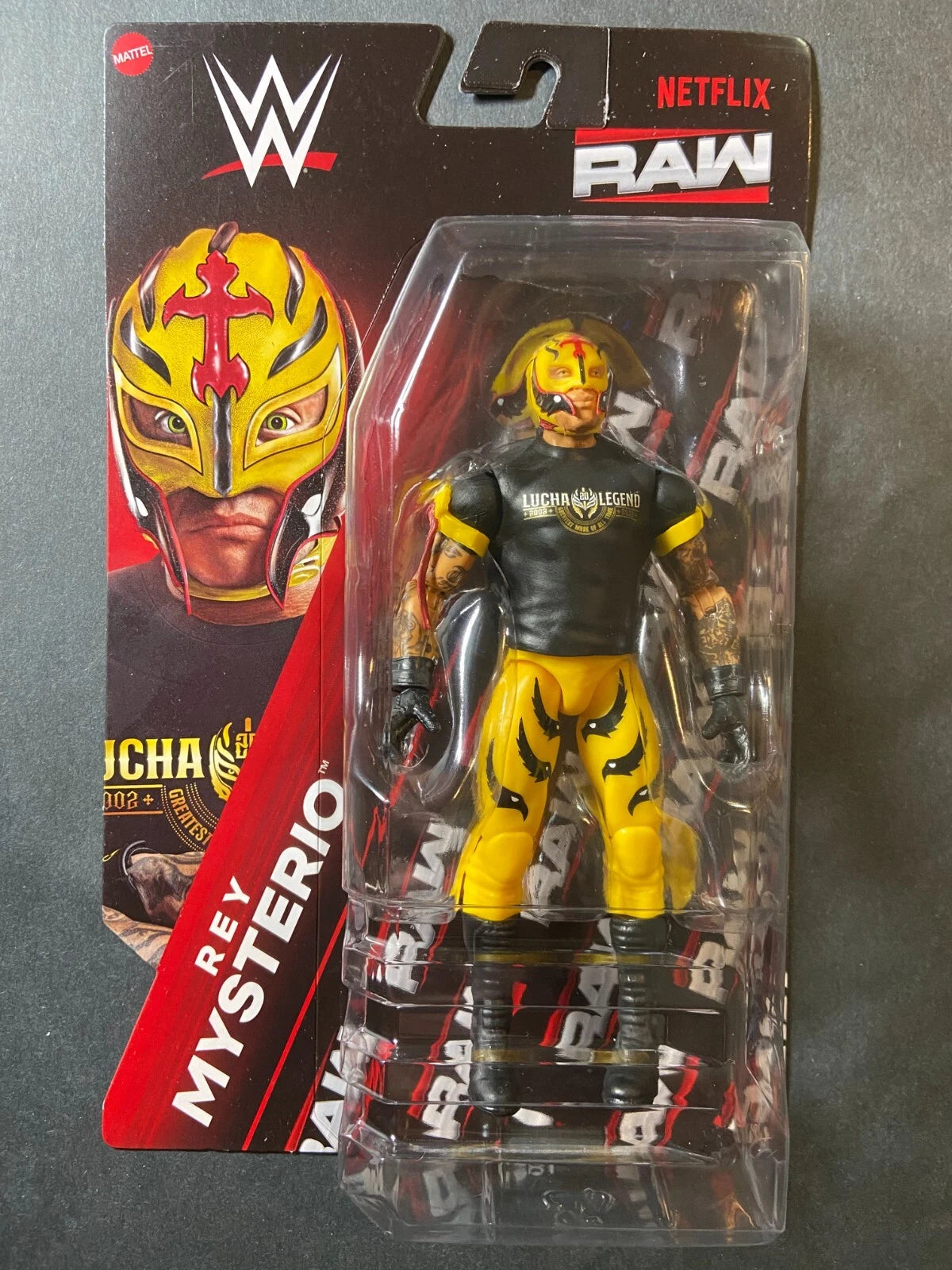 2024 WWE Mattel Main Event Raw on Netflix Rey Mysterio