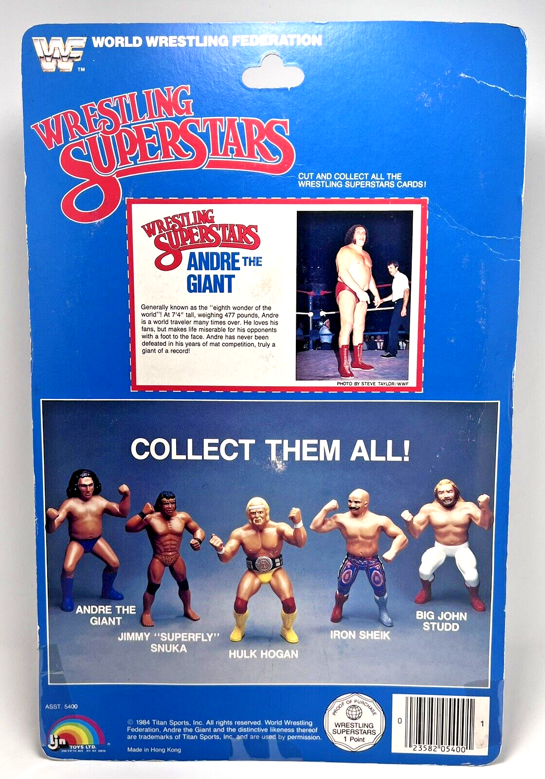 1985 WWF LJN Wrestling Superstars Series 1 Andre the Giant