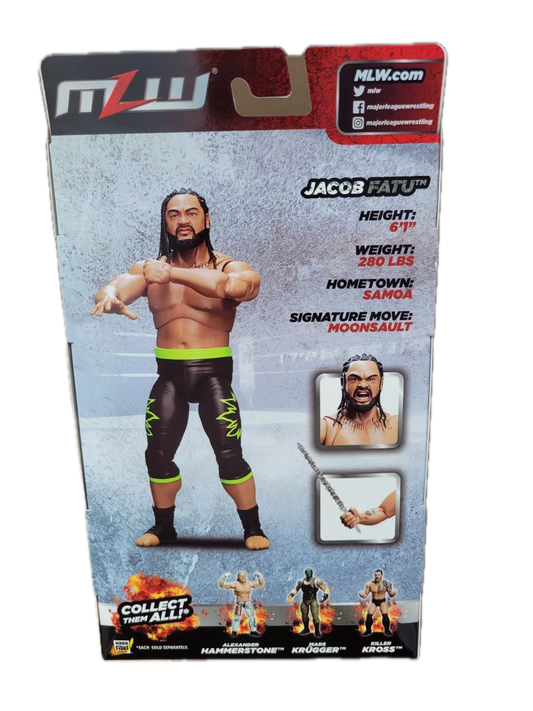 2024 MLW Boss Fight Studio Premium Series 1 Jacob Fatu