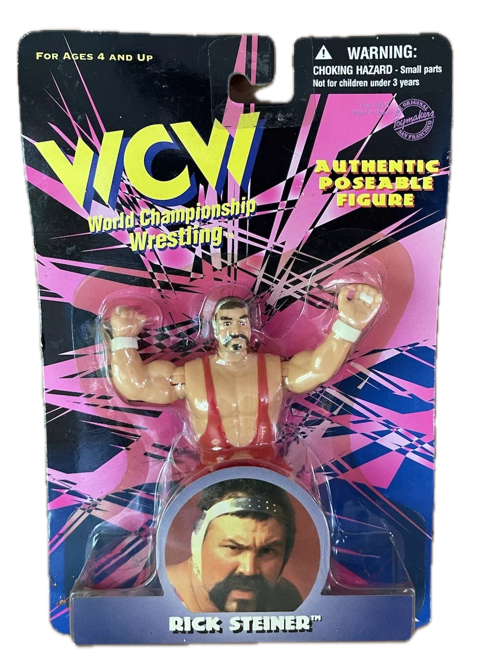 1998 WCW OSFTM 4.5" Articulated Rick Steiner