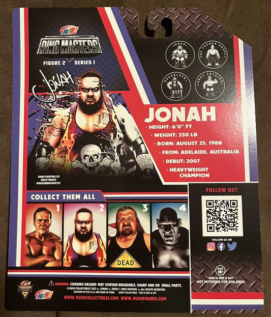 2023 Rush Collectibles Ring Masters UK Exclusive JONAH