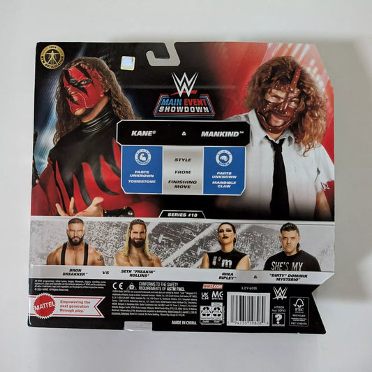 2024 WWE Mattel Main Event Showdown Series 18 Kane & Mankind