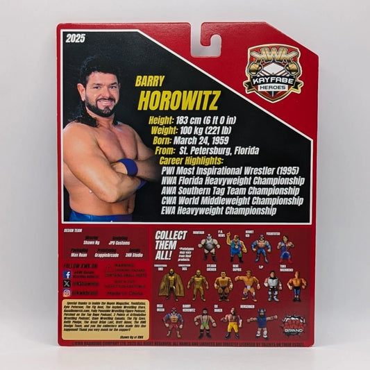 2025 KWK Kayfabe Heroes Barry Horowitz [With Blue Trunks]