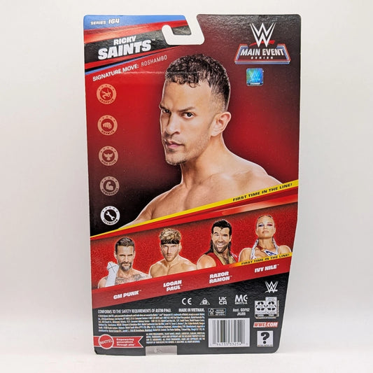 2026 WWE Mattel Main Event Series 164 Ricky Saints