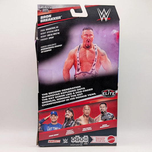 2026 WWE Mattel Elite Collection Greatest Hits Series 10 Bron Breakker