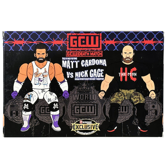 2023 GCW Bell to Bell Ringside Collectibles Exclusive Death Match: Matt Cardona vs. Nick Gage [Non-Bloody]