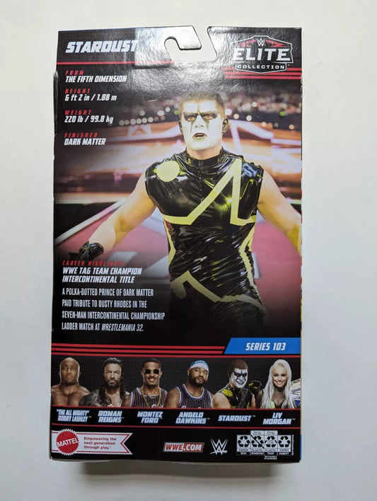 2023 WWE Mattel Elite Collection Series 103 Stardust