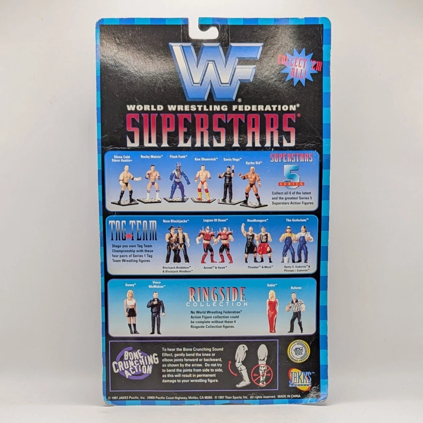 1997 WWF Jakks Pacific Superstars Series 5 Ken Shamrock