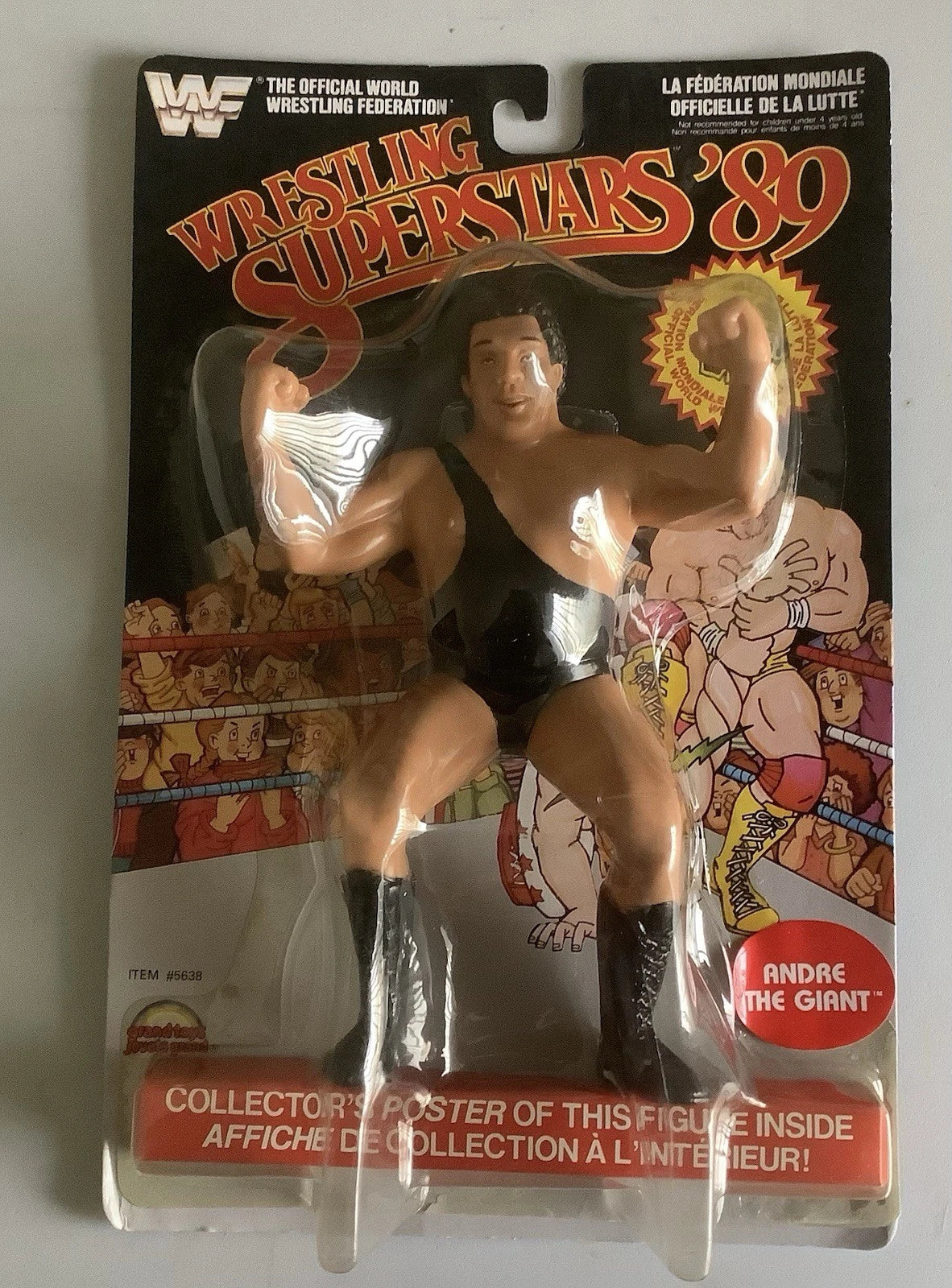 1989 WWF Grand Toys Wrestling Superstars Series 6 Andre the Giant