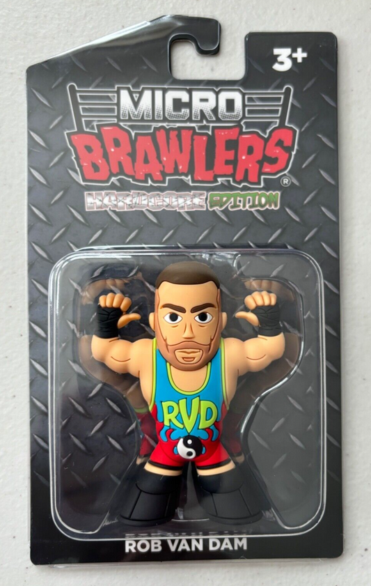 Pro Wrestling Tees Micro Brawlers Limited Edition New Jack