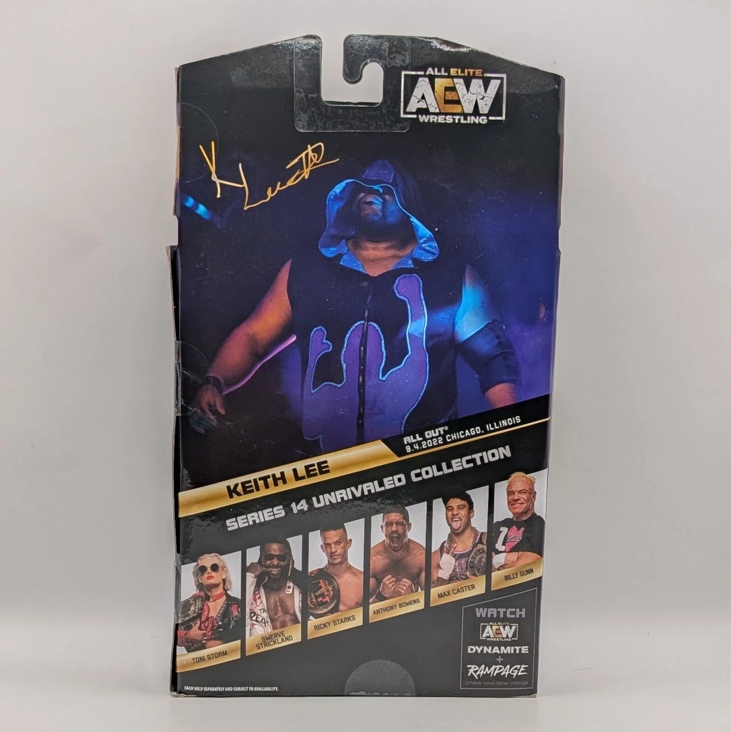 2024 AEW Jazwares Unrivaled Collection Series 14 #125 Keith Lee
