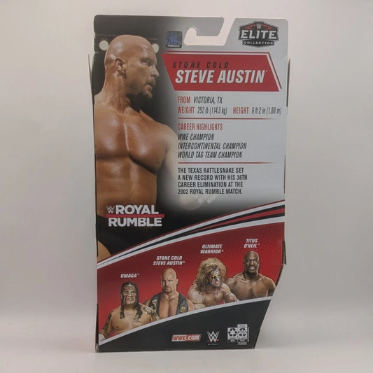 2021 WWE Mattel Elite Collection Royal Rumble Series 2 Stone Cold Steve Austin [Exclusive]