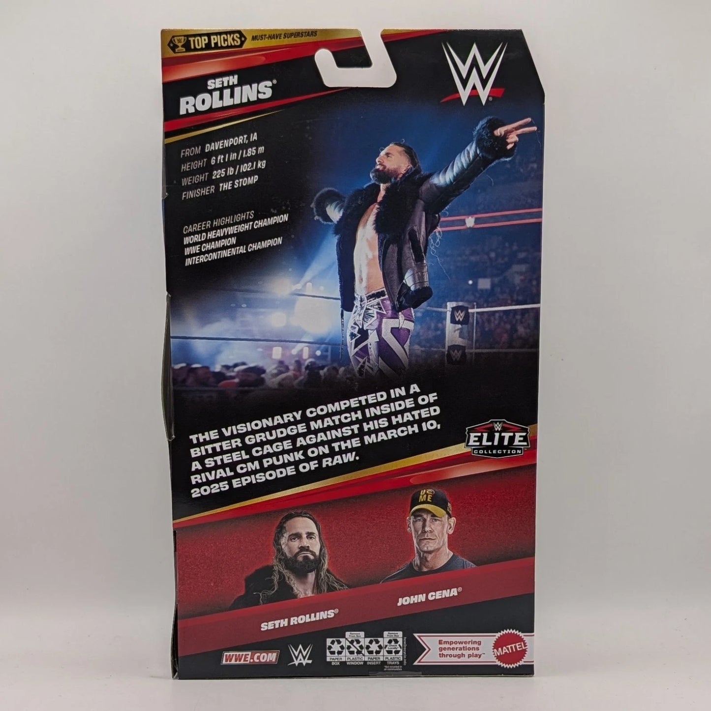 2026 WWE Mattel Elite Collection Top Picks Seth Rollins