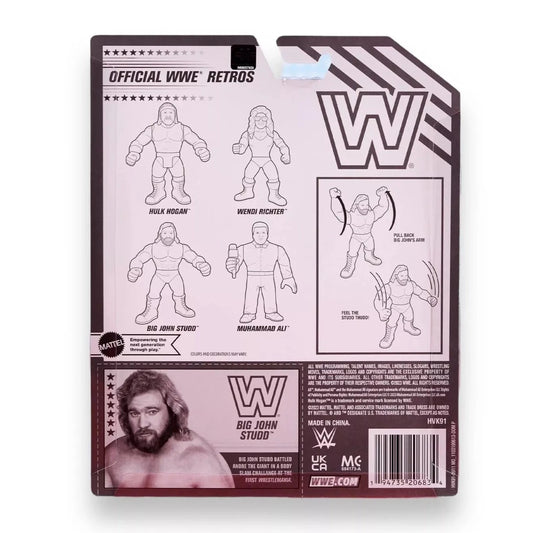 2024 WWE Mattel Creations Exclusive Retro Series 15 Big John Studd