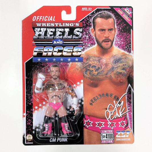 2025 Zombie Sailor's Toys Wrestling's Heels & Faces Limited Edition CM Punk