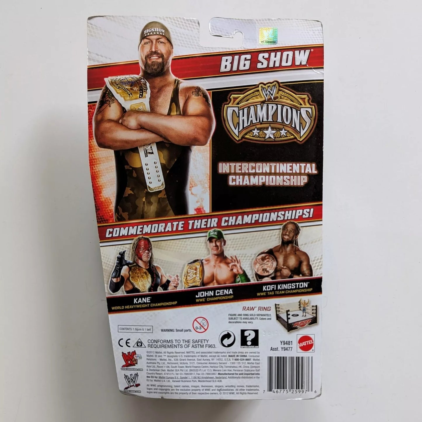 2013 WWE Mattel Basic Champions Collection Series 1 Big Show [Exclusive]